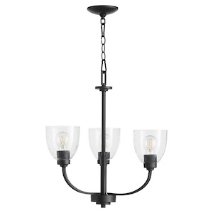 Reyes - 3 Light Chandelier-22 Inches Tall and 22 Inches Wide - 1380847
