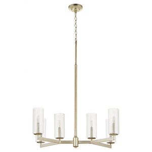Hollins Loke - 6 Light Chandelier In Traditional Style- Inches Tall and  Inches Wide - 1380867