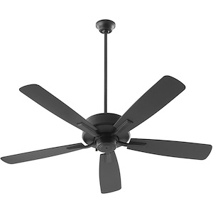 Ovation - 5 Blade Patio Ceiling Fan-13.25 Inches Tall and 52 Inches Wide - 1380673