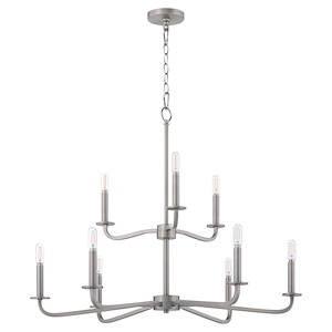 Thorne Paddock - 9 Light Chandelier-25 Inch Tall and 28.5 Inch Wide - 1380790