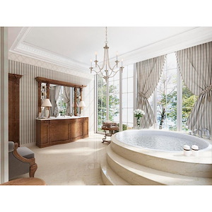 Contemporary Five Light Chandelier - 1232878