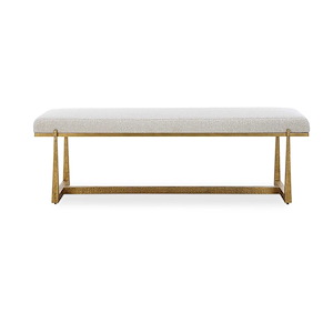 Normandy Field - Bench-19.5 Inch Tall and 60 Inch Wide - 1381697