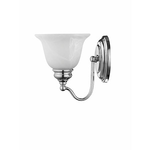 St George's Hawthorns - 1 Light Bathroom Light in Traditional Style - 6.25 Inches wide by 7.5 Inches high - 1122872