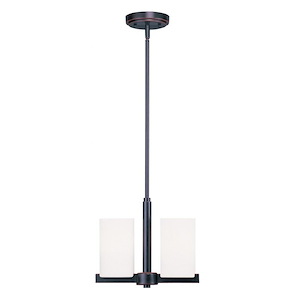 Fryer Avenue - 2 Light Pendant in Contemporary Style - 11.75 Inches wide by 13 Inches high - 1268419
