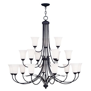 Brindley Birches - 18 Light Chandelier - 1268484