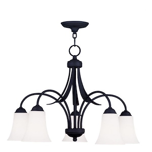 Brindley Birches - 5 Light Chandelier in Traditional Style - 25.5 Inches wide by 17.75 Inches high - 1268437