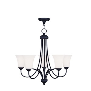 Brindley Birches - 5 Light Chandelier in Traditional Style - 25.5 Inches wide by 22 Inches high - 1268438