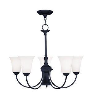 Brindley Birches - 6 Light Dinette Chandelier in Traditional Style - 25.5 Inches wide by 21 Inches high - 1268486