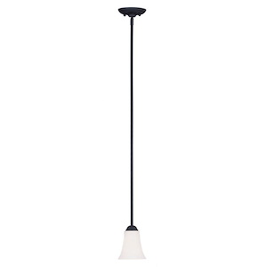 Brindley Birches - 1 Light Mini Pendant in Traditional Style - 5.5 Inches wide by 8 Inches high - 1268546