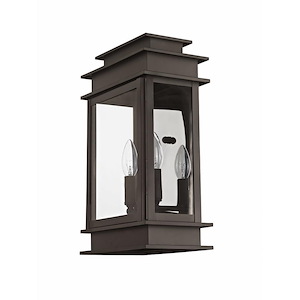Liphook Close - 2 Light Outdoor Wall Lantern in Traditional Style - 9.5 Inches wide by 15.25 Inches high - 1121715