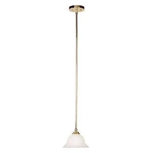 Turnberry Spur - One Light Mini-Pendant - 8.25 Inches wide by 10 Inches high - 1268645