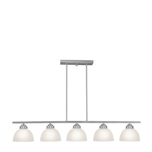 Turnpike Brae - 5 Light Island in Traditional Style - 6.5 Inches wide by 14.25 Inches high - 1122931
