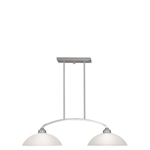 Turnpike Brae-2 Light Billiard/Island in Traditional Style-13 Inches wide by 10 Inches high - 1268731