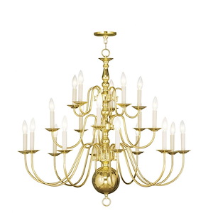 Traditional Twenty Light Chandelier - 1122953