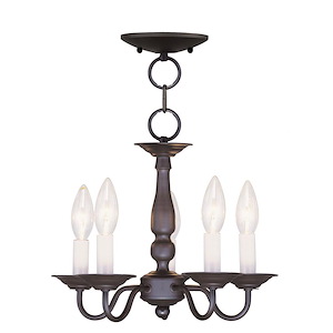 Traditional Five Light Chandelier - 1122950