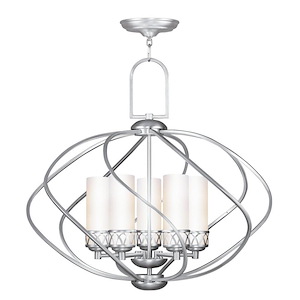 Contemporary Traditional Five Light Chandelier - 1122942