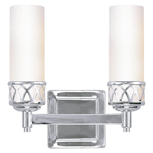 White Horse Highway - 2 Light Bathroom Light in Contemporary Style - 10 Inches wide by 10.75 Inches high - 1122939