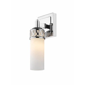 White Horse Highway - 1 Light Bathroom Light in Contemporary Style - 4.5 Inches wide by 10.75 Inches high - 1122938