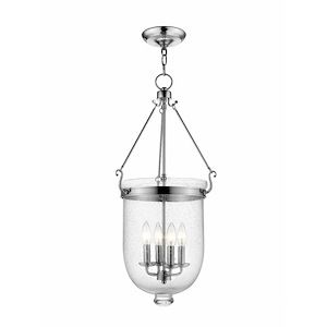 Warrington South - 4 Light Chain Lantern in Traditional Style - 14 Inches wide by 30 Inches high - 1122965