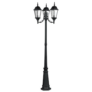 The Winsters - Three Light Outdoor Three Head Post in Traditional Style - 24.5 Inches wide by 86 Inches high - 1268763