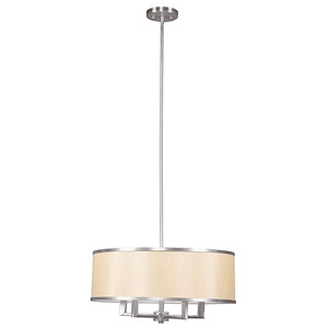 Newcomen Grove - 4 Light Chandelier in New Traditional Style - 18 Inches wide by 18 Inches high - 1268750
