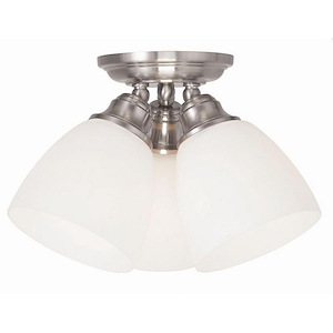 Taylor Highway - 3 Light Flush Mount in Traditional Style - 14.25 Inches wide by 7.5 Inches high - 1121375