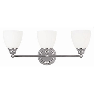 Taylor Highway - 3 Light Bathroom Light in Traditional Style - 23 Inches wide by 9 Inches high - 1121376