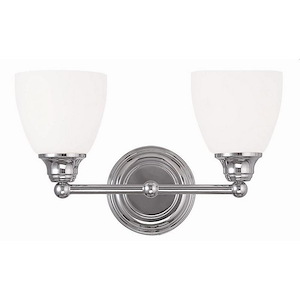 Taylor Highway - 2 Light Bathroom Light in Traditional Style - 15 Inches wide by 9 Inches high - 1121377