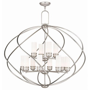 Contemporary Traditional Twelve Light Chandelier - 1121386
