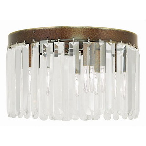 Cyprus Copse - 4 Light Flush Mount in Glam Style - 13.25 Inches wide by 8 Inches high - 1121432