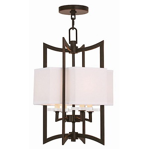 John Bottom - Four Light Foyer in Traditional Style - 12 Inches wide by 20 Inches high - 1268786