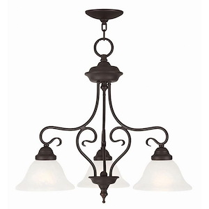 Traditional Three Light Chandelier - 1120931