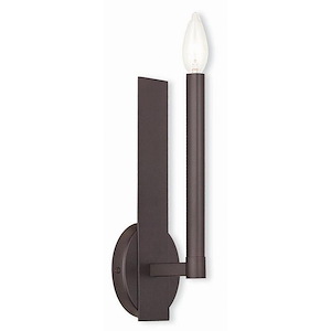 Dove Moor - 1 Light ADA Wall Sconce in Modern Style - 4.75 Inches wide by 15 Inches high - 1121548