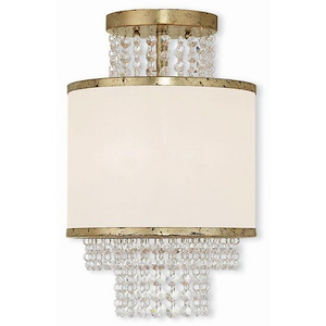 Toftes Place - 2 Light Semi-Flush Mount in Traditional Style - 10 Inches wide by 15.38 Inches high - 1121577