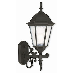 The Winsters - 1 Light Outdoor Wall Lantern in Traditional Style - 8 Inches wide by 20 Inches high - 1268797