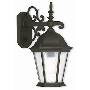 The Winsters - 1 Light Outdoor Wall Lantern in Traditional Style - 8 Inches wide by 15.25 Inches high - 1268798