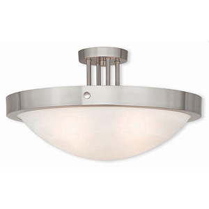 Radcliffe Bottom - 4 Light Semi-Flush Mount in Contemporary Style - 20.5 Inches wide by 11.25 Inches high - 1121604