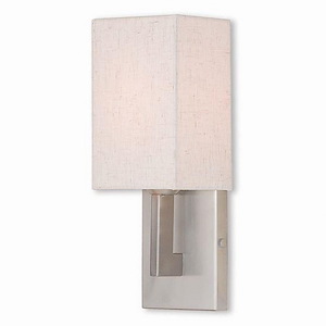 Pleasant Crescent - 1 Light ADA Wall Sconce in Modern Style - 5 Inches wide by 13 Inches high - 1121719