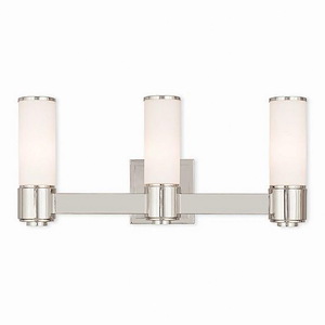 Kirkham Glade - 3 Light ADA Bathroom Light in Contemporary Style - 22 Inches wide by 9.75 Inches high - 1121723