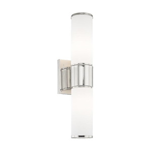 Kirkham Glade - 2 Light ADA Bathroom Light in Contemporary Style - 16.5 Inches wide by 4.75 Inches high - 1121724