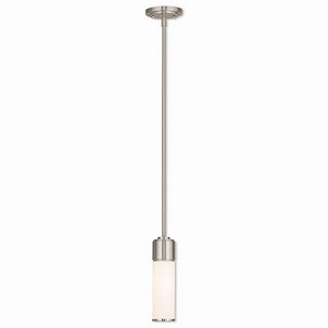 Kirkham Glade - 1 Light Mini Pendant in Contemporary Style - 4.75 Inches wide by 11.75 Inches high - 1121727