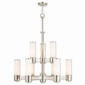 Modern Contemporary Nine Light Chandelier - 1121728
