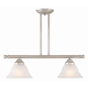 Traditional Two Light Chandelier - 1121754