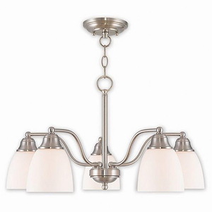Taylor Highway - 5 Light Convertible Dinette Chandelier in Traditional Style - 24 Inches wide by 13.25 Inches high - 1268791