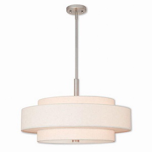 Ashmores Close - 5 Light Pendant In Timeless Style-17 Inches Tall and 24 Inches Wide - 1121770