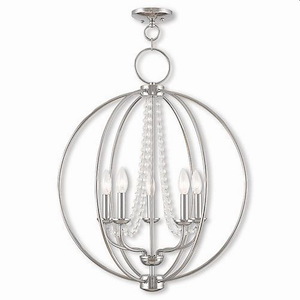 Transitional Five Light Chandelier - 1121777