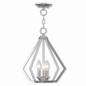 Modern Contemporary Three Light Chandelier - 1121812