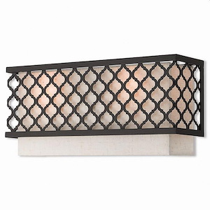 Sandy Hill - 2 Light ADA Wall Sconce in Glam Style - 16 Inches wide by 7 Inches high - 1121852