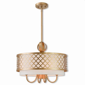 Traditional Glam Four Light Chandelier - 1121851
