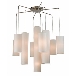 Near Lane - 15 Light Foyer Chandelier in Contemporary Style - 44.5 Inches wide by 43 Inches high - 1268906